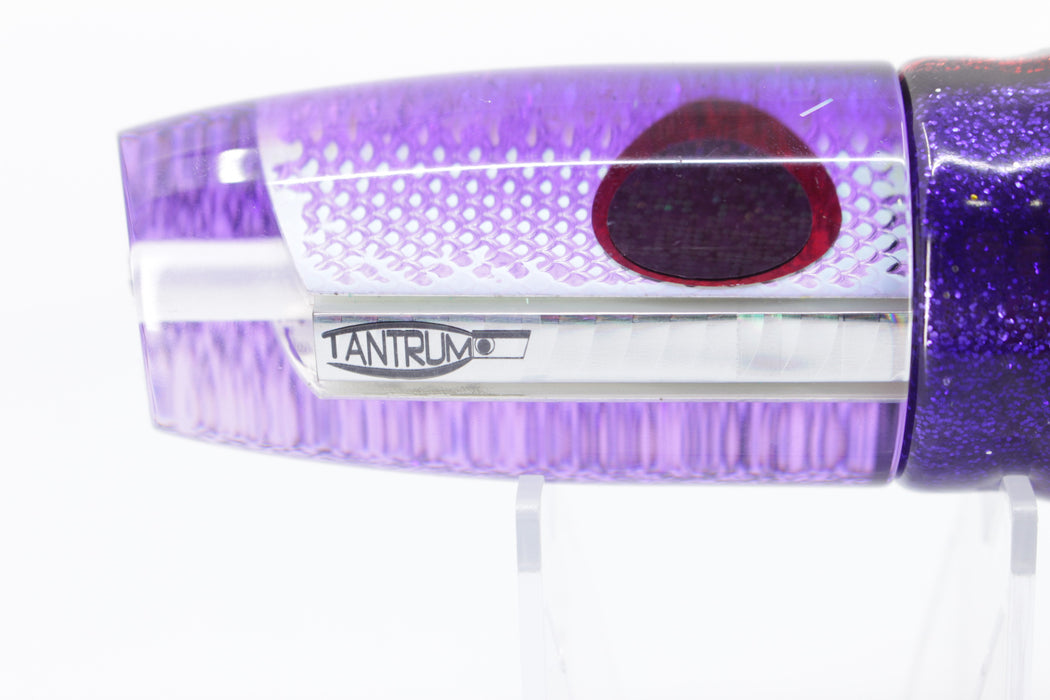 TANTRUM Lures Rainbow Scale Purple Back Large Plunger 12" 9oz Skirted