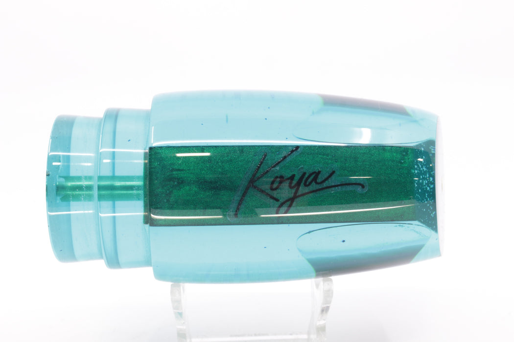 Koya Lures Turquoise Rainbow Starburst Red Eyes Large Poi Dog 16" 12oz EZ-K