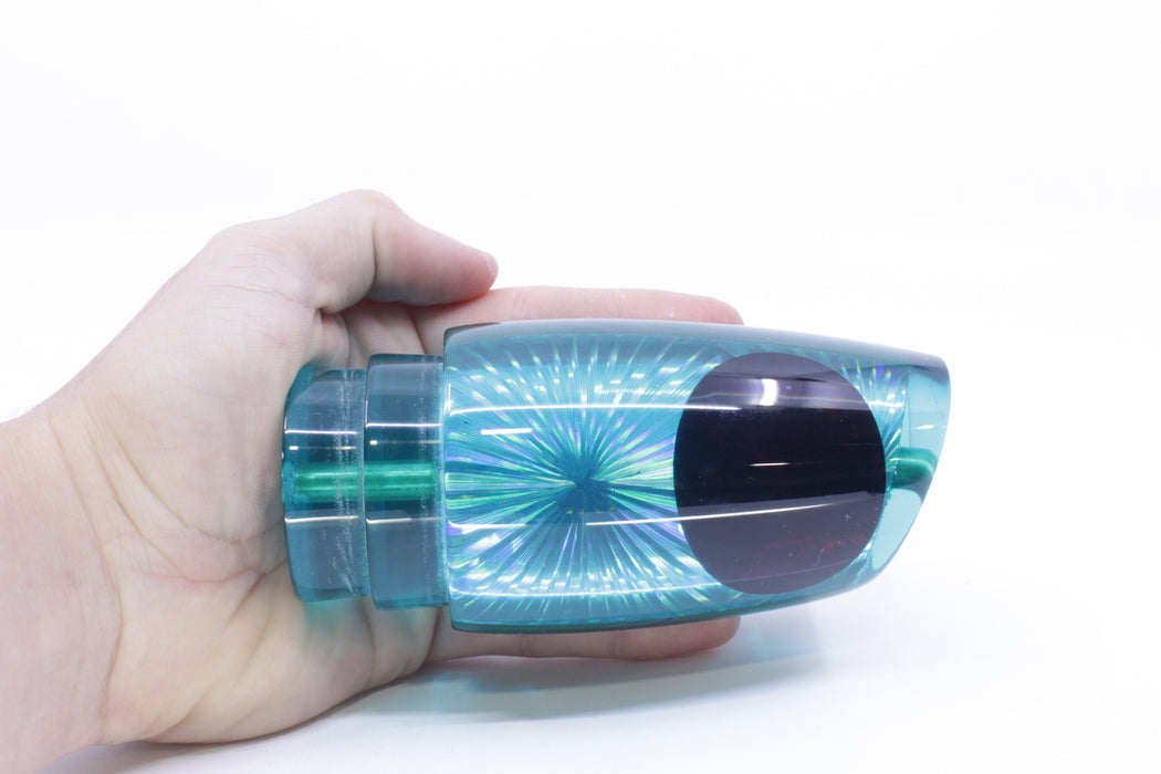 Koya Lures Turquoise Rainbow Starburst Red Eyes Large Poi Dog 16" 12oz EZ-K