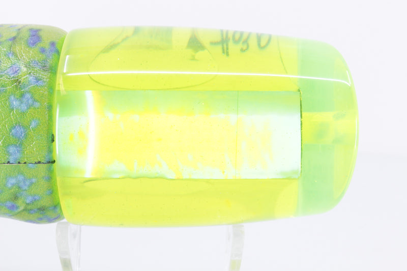 Marlin Magic Chartreuse Awabi Taxi Eyes Large Ruckus 14" 13oz ALV Yellow Mahi