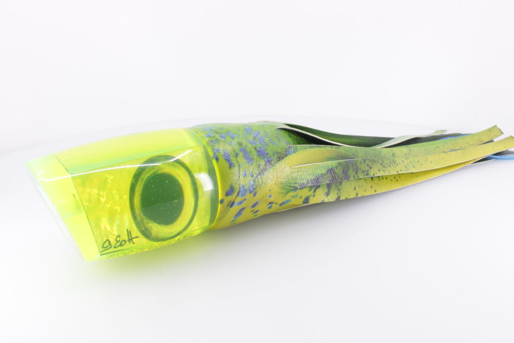 Marlin Magic Chartreuse Awabi Taxi Eyes Large Ruckus 14" 13oz ALV Yellow Mahi