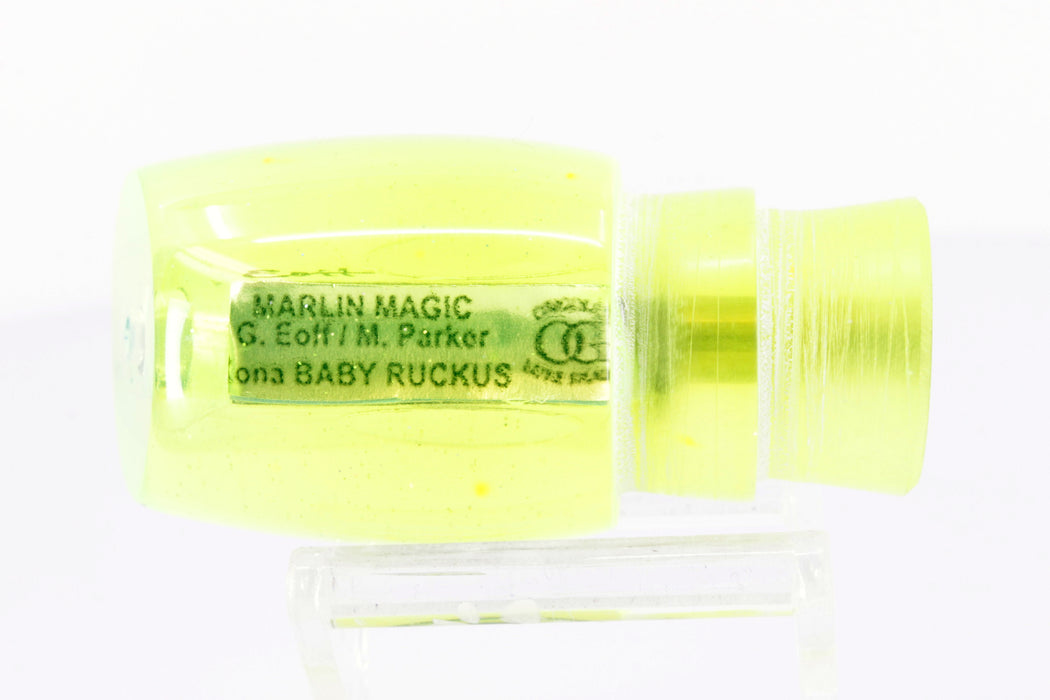 Marlin Magic Chartreuse Awabi Taxi Eyes Baby Ruckus 10" 4oz