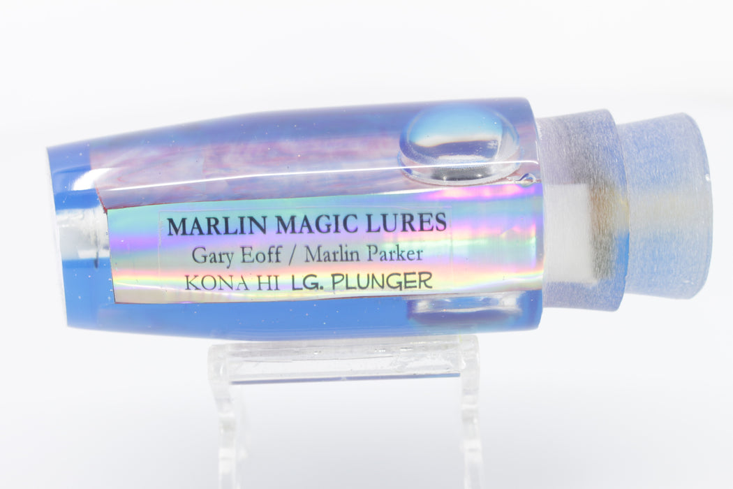 Marlin Magic Pink Awabi Shell Blue Back Doll Eyes Large Plunger 12" 6oz