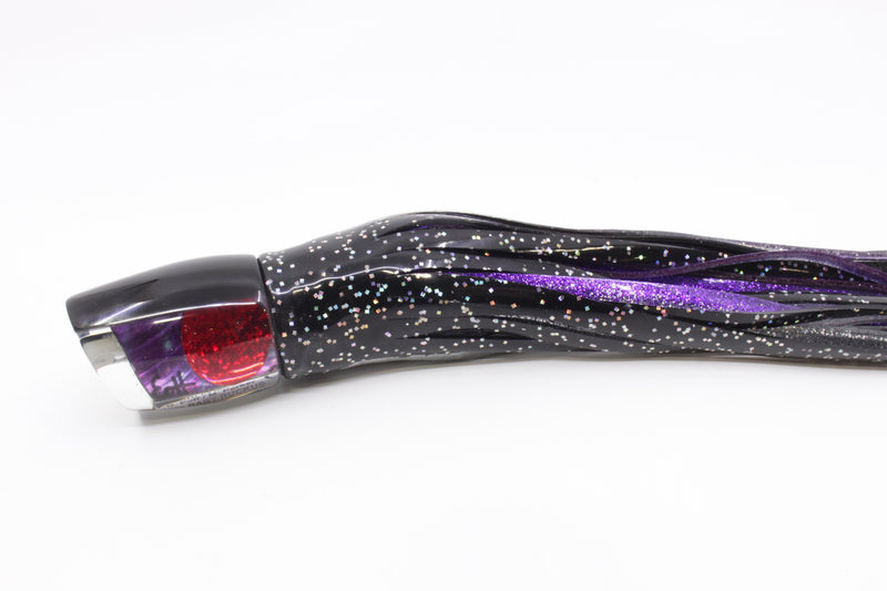 Marlin Magic Purple MOP Black Back Red Eyes Baby Ruckus 10" 6.5oz Skirted Black Aurora