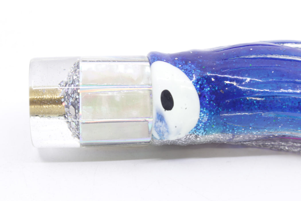 Marlin Magic White Awabi Baby HSAP 4.5" 1.5oz Skirted Blue-Silver