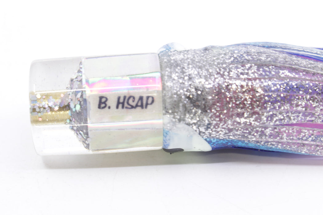 Marlin Magic White Awabi Baby HSAP 4.5" 1.5oz Skirted Blue-Silver