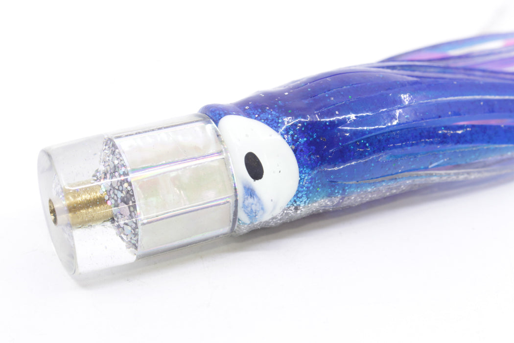 Marlin Magic White Awabi Baby HSAP 4.5" 1.5oz Skirted Blue-Silver