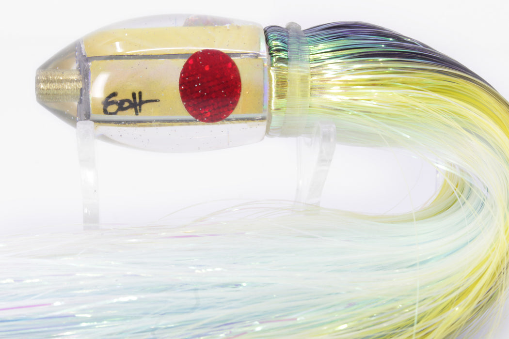 Marlin Magic Lures Golden MOP Teardrop AP Bullet 7" 2.8oz Flashabou