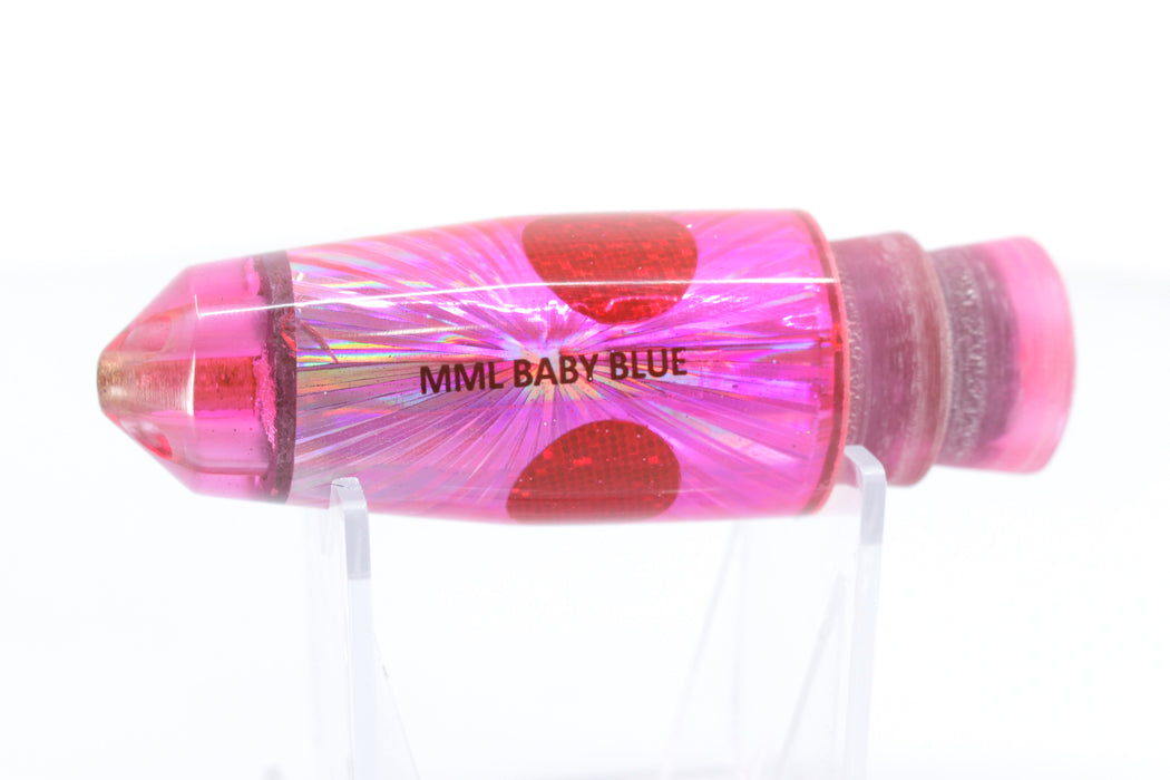 Marlin Magic Lures Pink Starburst Baby Blue Jet 9" 8oz