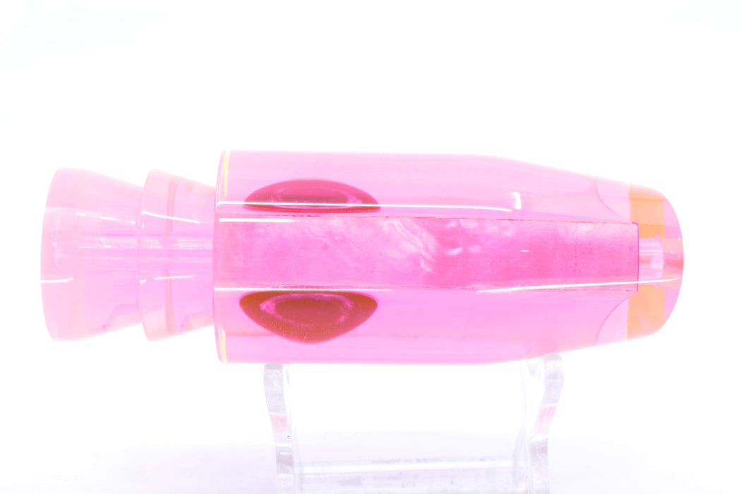 Moyes Lures Fluorescent Pink MOP Taxi Eyes O.S. Plunger 12" 4.2oz