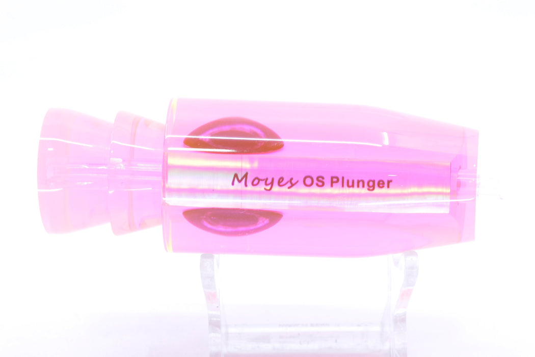 Moyes Lures Fluorescent Pink MOP Taxi Eyes O.S. Plunger 12" 4.2oz
