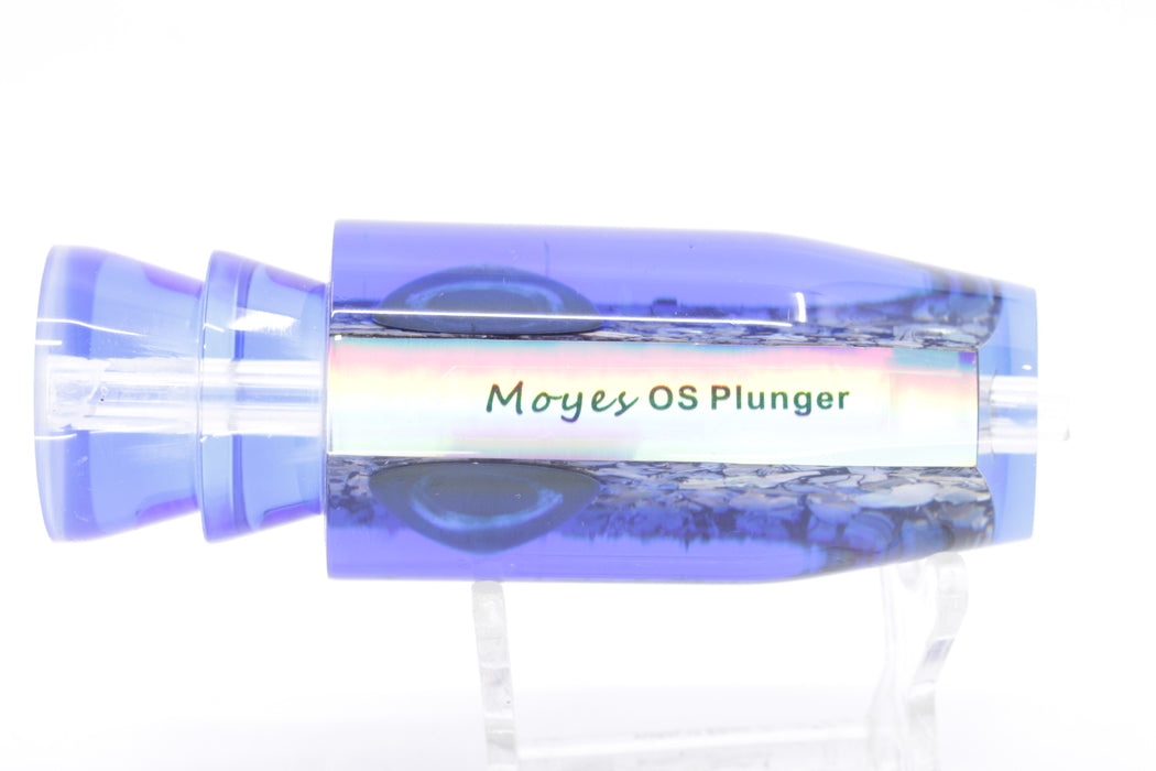 Moyes Lures S&P Blue Back Taxi Eyes O.S. Plunger 12" 4.2oz GZE