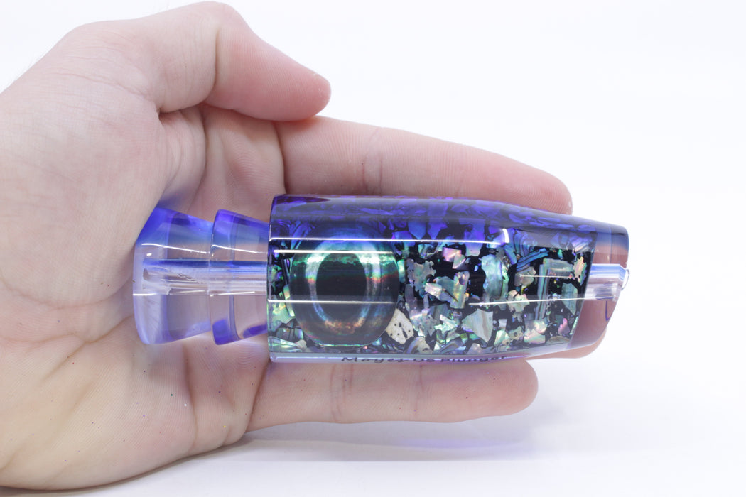 Moyes Lures S&P Blue Back Taxi Eyes O.S. Plunger 12" 4.2oz GZE