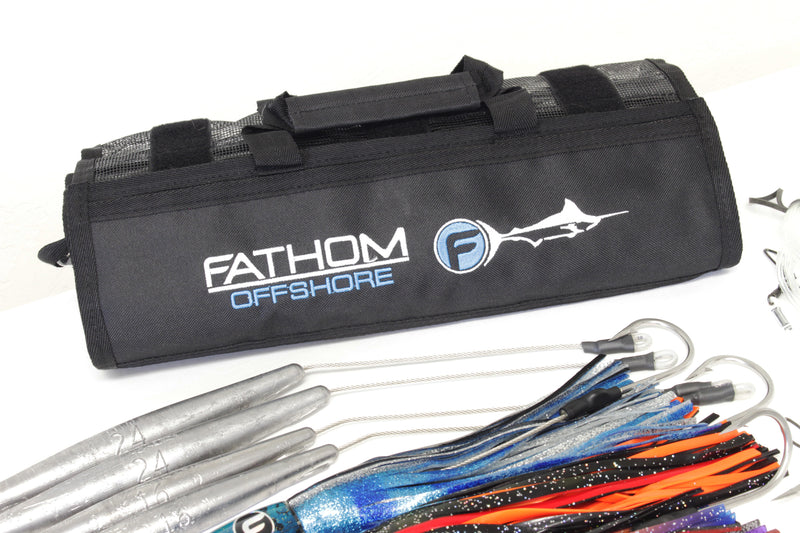 Fathom Offshore Wahoo Pre-Rigged Trolling Lures 4PK New Pre-Owned
