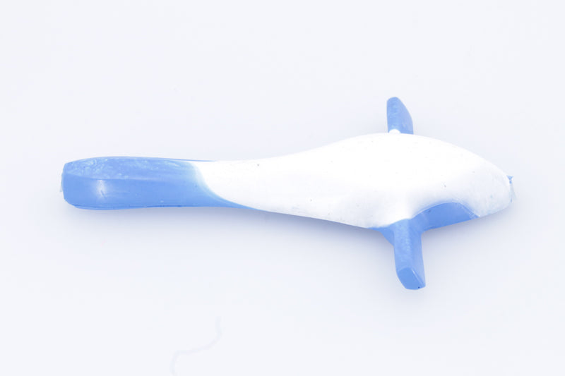 Marlin Magic Lures White-Blue Small Bird Teaser 4.5" 1oz