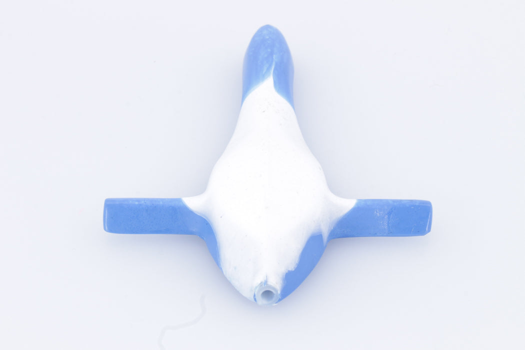 Marlin Magic Lures White-Blue Small Bird Teaser 4.5" 1oz