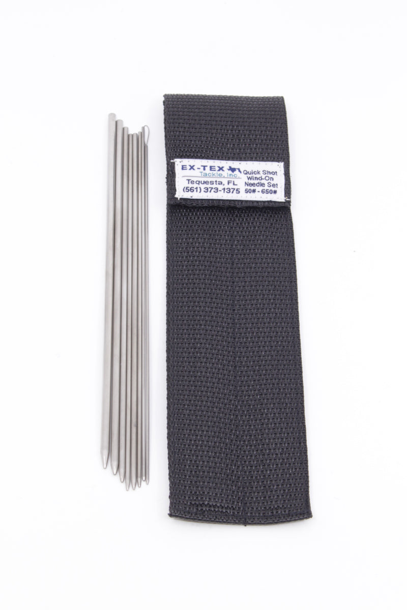 Ex-Tex Tackle Quick Shot Wind-On Splicing Needle Set 50#-650#