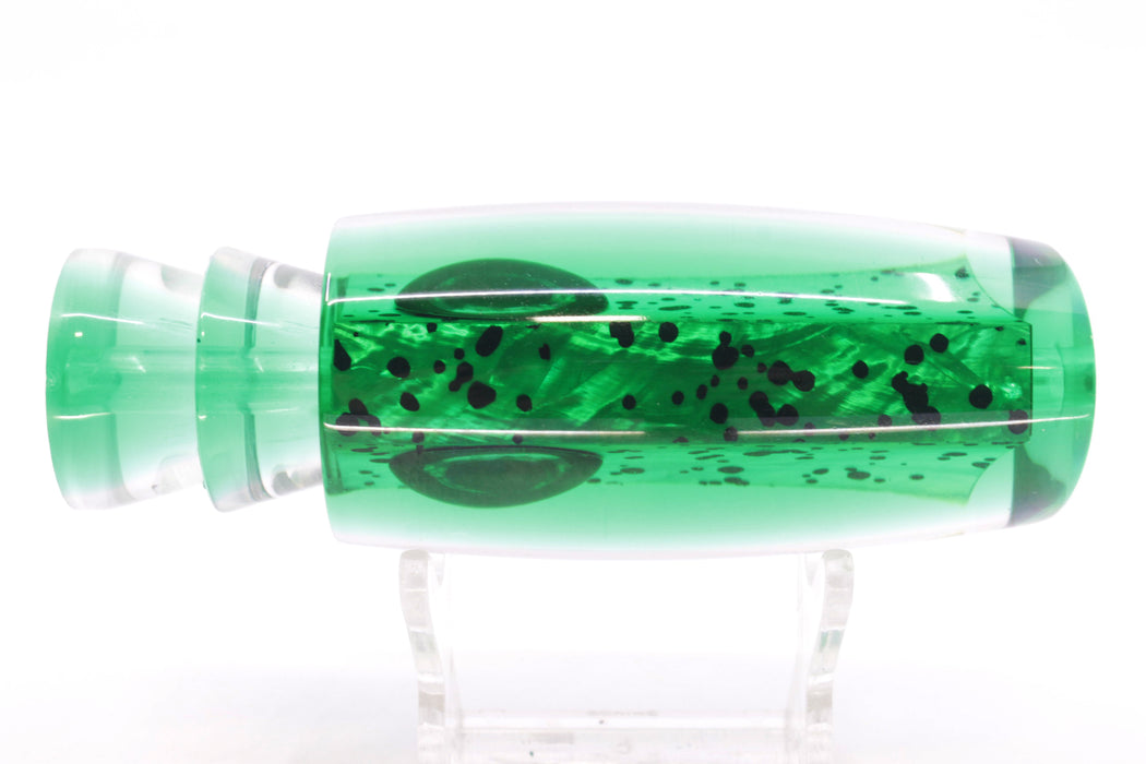 Moyes Lures Mahi MOP Green Back Taxi Eyes Medium Plunger 12" 5oz