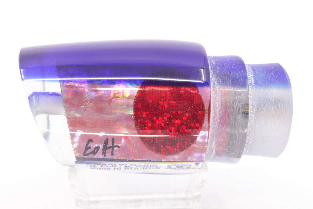 Marlin Magic Pink Awabi Blue Back Red Eyes Ruckus 12" 7.2oz