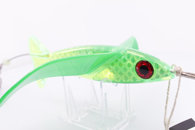 Hawaiian Malolo Bird Teaser Neon Frog Rainbow Scale