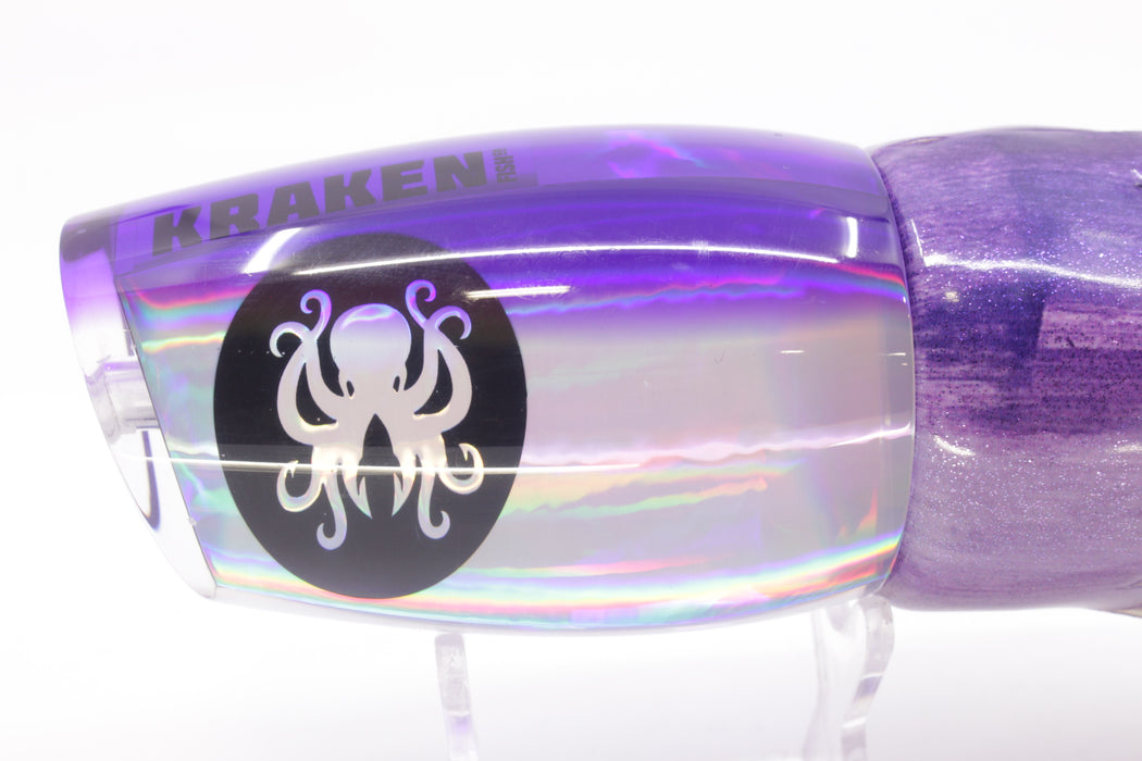 Kraken Fish Co. Silver Rainbow Purple Back Worldcup 14" 11.6oz Fire Tailz Purple Eclipse