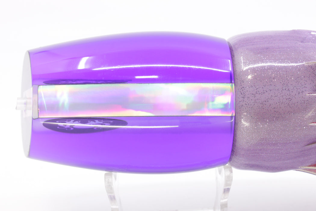 Kraken Fish Co. Silver Rainbow Purple Back Worldcup 14" 11.6oz Fire Tailz Purple Eclipse