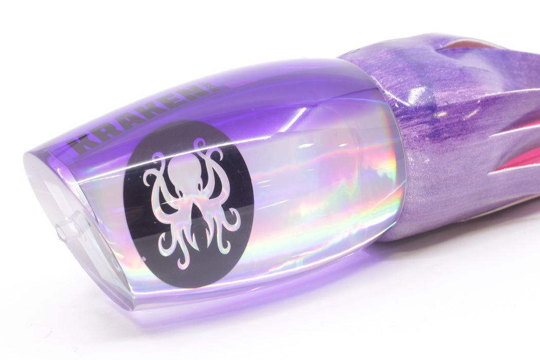 Kraken Fish Co. Silver Rainbow Purple Back Worldcup 14" 11.6oz Fire Tailz Purple Eclipse