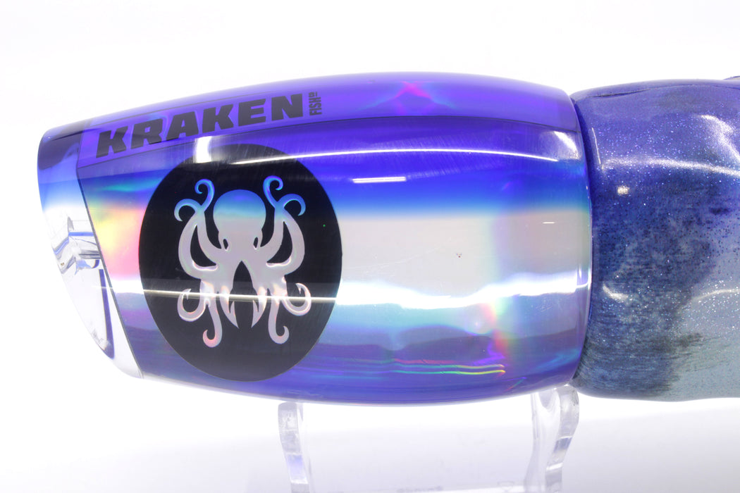 Kraken Fish Co. Silver Rainbow Blue Back Worldcup 14" 11.6oz Fire Tailz Aku Revisited
