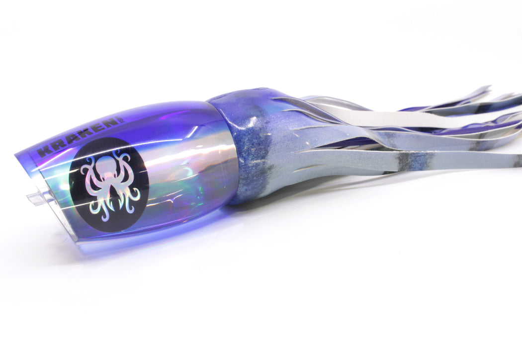 Kraken Fish Co. Silver Rainbow Blue Back Worldcup 14" 11.6oz Fire Tailz Aku Revisited
