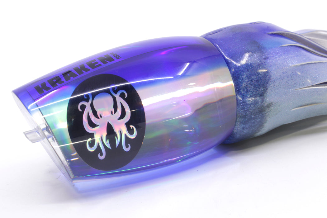 Kraken Fish Co. Silver Rainbow Blue Back Worldcup 14" 11.6oz Fire Tailz Aku Revisited