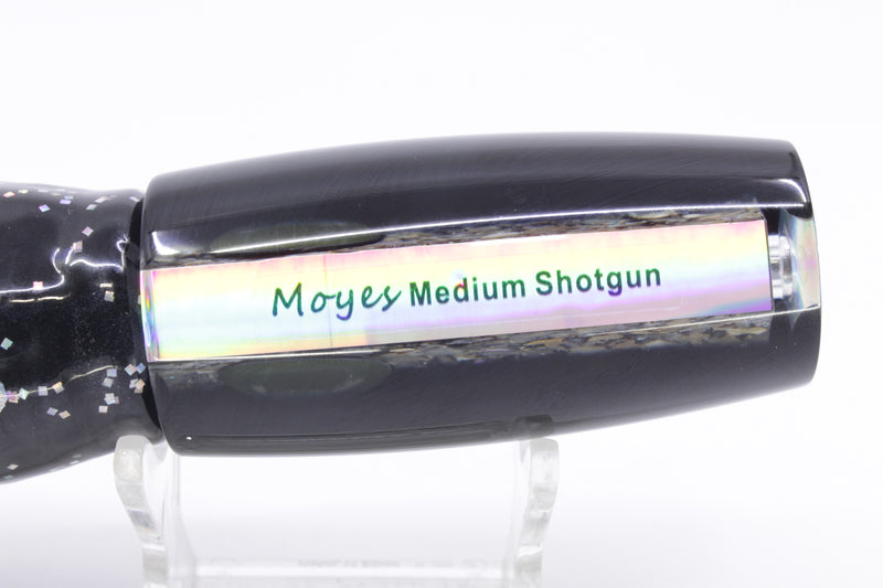 Moyes Lures S&P Black Back Medium Shotgun 10" 6.2oz Skirted Black/Green