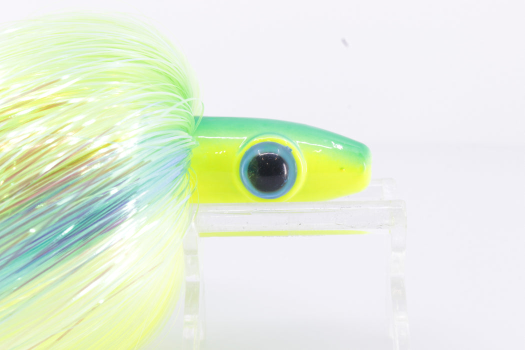 Magictail Outfitters Hoomagic Ballyhoo Lures Custom Green-Ice Blue-Chartreuse