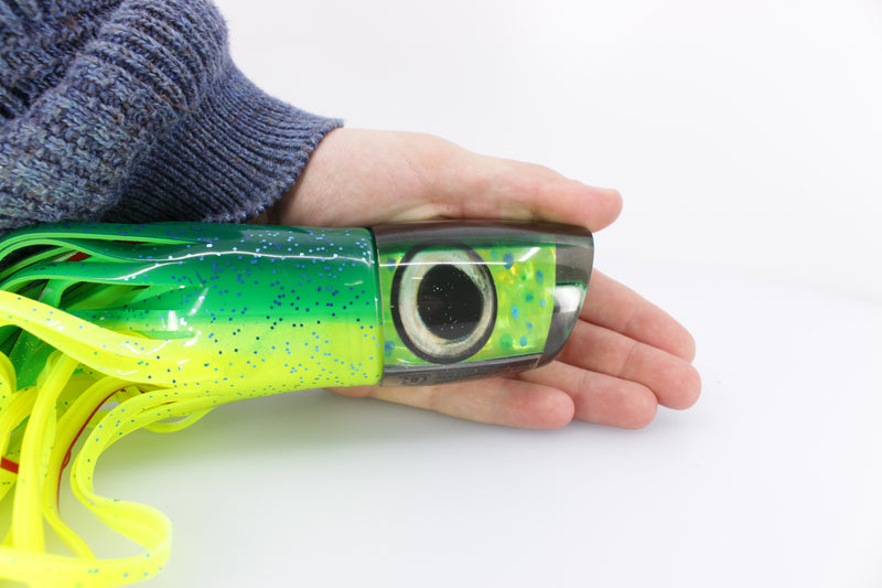 Marlin Magic Mahi Mahi MOP Green Back Large Ruckus 14" 13oz Skirted Mahi
