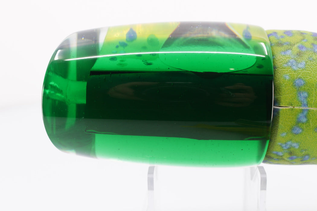 Marlin Magic Mahi Mahi MOP Green Back Taxi Eyes Large Ruckus 14" 13oz ALV Yellow Mahi EZ-K