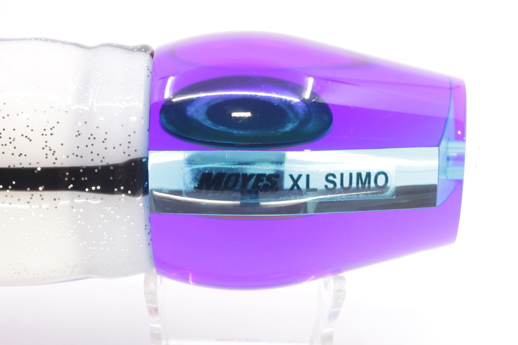 Moyes Lures Blue Mirrored Pink Back Taxi Eyes XL Sumo 16" 20.5oz Skirted Gay Bob