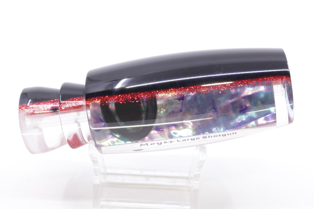Moyes Lures Rainbow MOP Black-Red Back Large Shotgun 12" 4.7oz