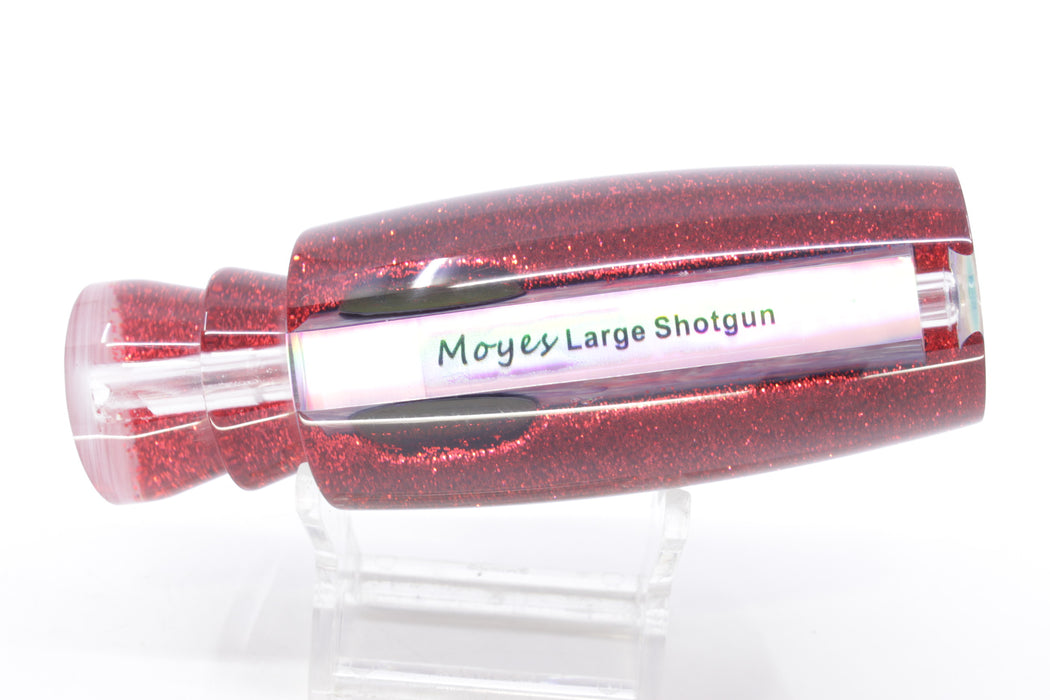 Moyes Lures Rainbow MOP Black-Red Back Large Shotgun 12" 4.7oz