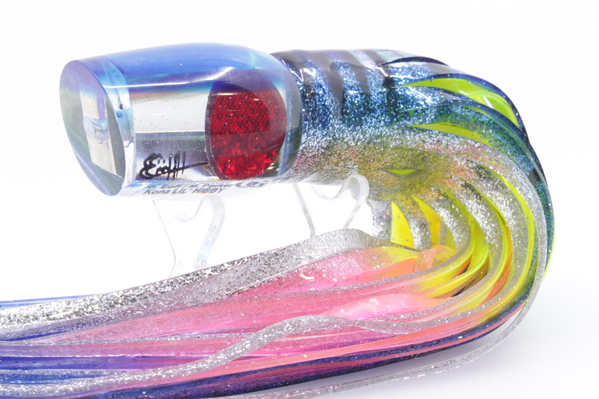 Marlin Magic Mirrored Blue Back Red Eyes Lil Hibby 10" 7.2oz Skirted B