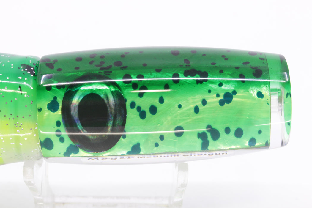 Moyes Lures Mahi MOP Green Back Medium Shotgun 10" 6.2oz Skirted Mahi