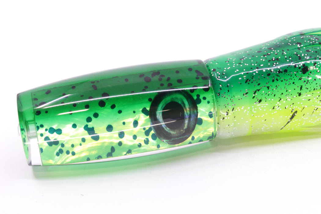 Moyes Lures Mahi MOP Green Back Medium Shotgun 10" 6.2oz Skirted Mahi