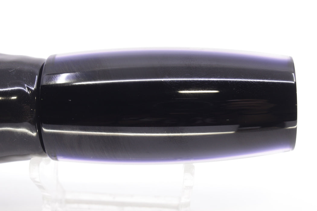 Moyes Lures Skipjack Paua-MOP Black-Purple Back Medium Shotgun 10" 6.2oz Skirted