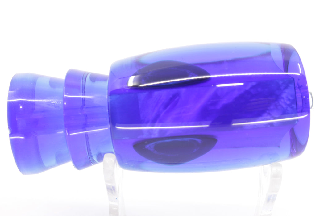 Moyes Lures Ice Blue MOP Blue Back Taxi Eyes Boogeyman 12" 4oz