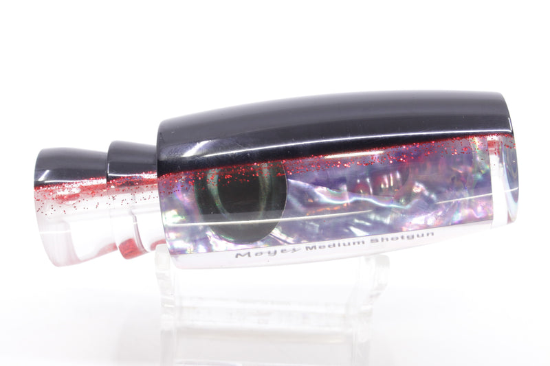 Moyes Lures Rainbow MOP Black-Red Back Medium Shotgun 10" 3.3oz