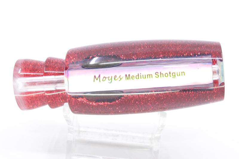 Moyes Lures Rainbow MOP Black-Red Back Medium Shotgun 10" 3.3oz