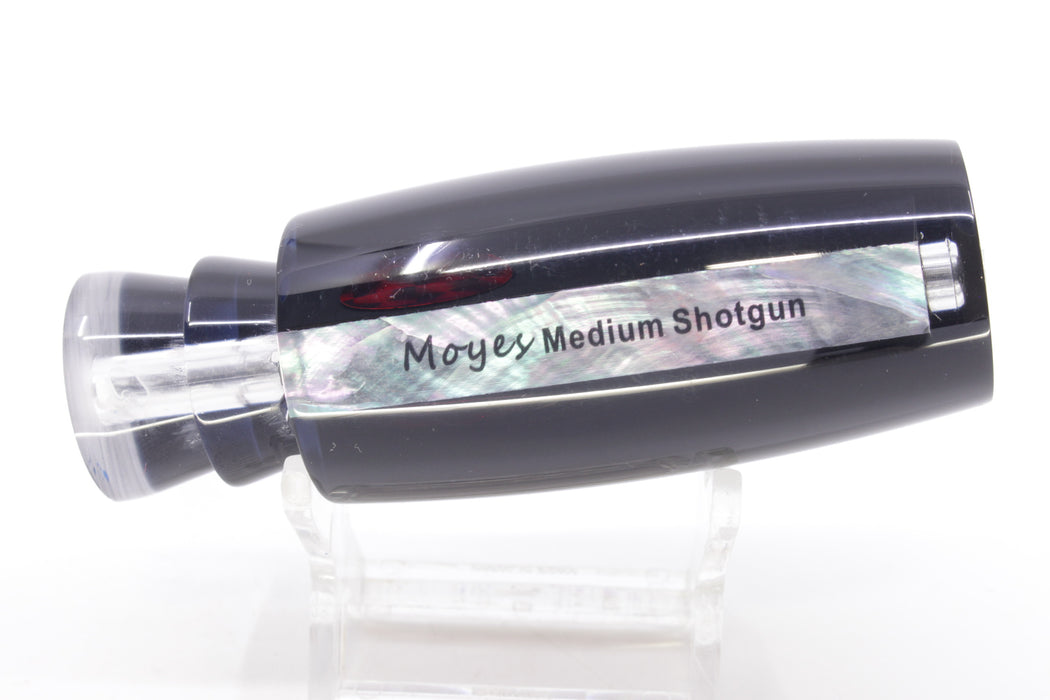 Moyes Lures Black Pearl Black Back Red Eyes Medium Shotgun 10" 3.3oz