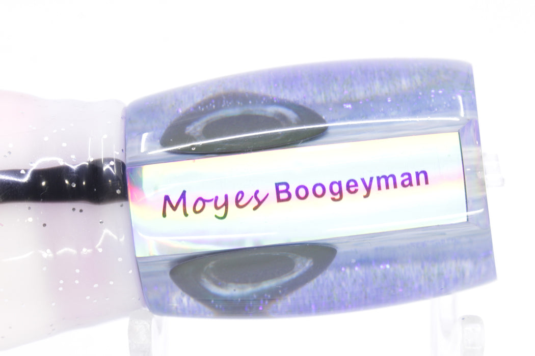 Moyes Lures Rainbow MOP Blue Back Taxi Eyes Boogeyman 12" 7oz Skirted Gay Bob
