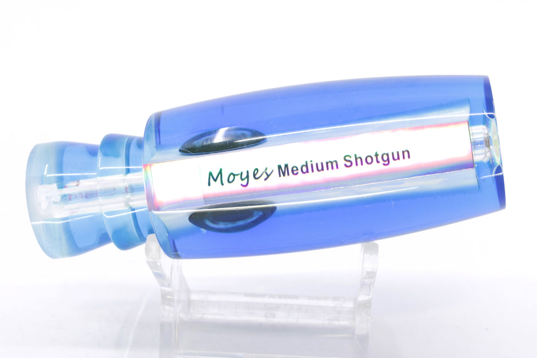 Moyes Lures White MOP Blue-Yellow Back Medium Shotgun 10" 3.3oz