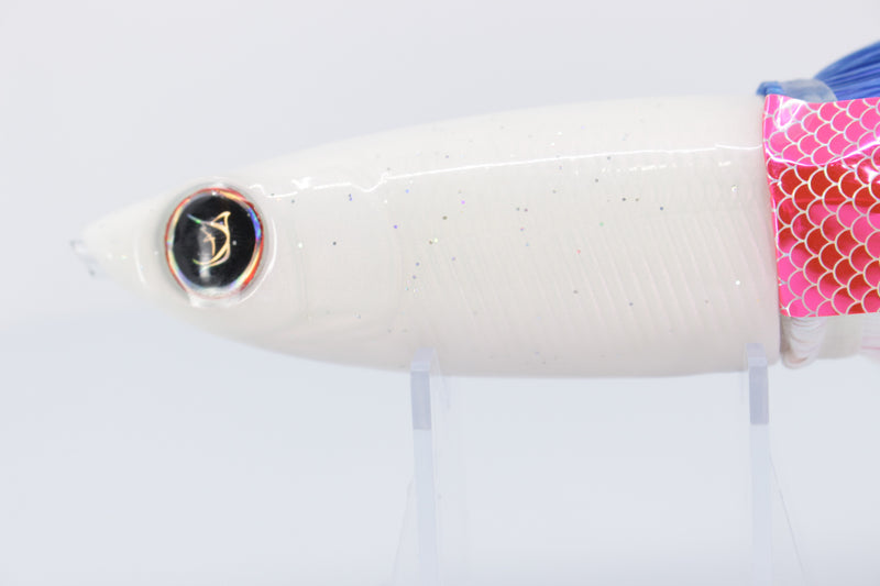 Bonze Lures Strawberry Pearl Weapon X 12" 9.6oz Flashabou with Wings