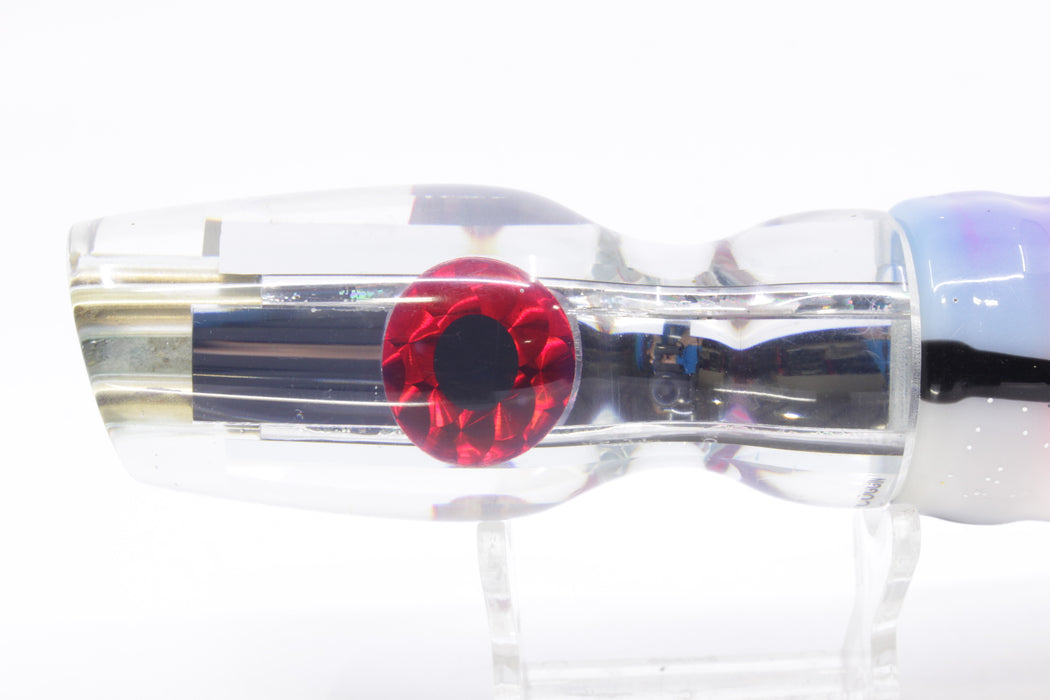 Coggin Lures Clear Mirrored 4-Hole Bob Knob 12" 10oz Skirted Gay Bob