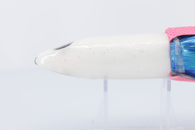 Bonze Lures Strawberry Pearl Weapon X 12" 9.6oz Flashabou with Wings